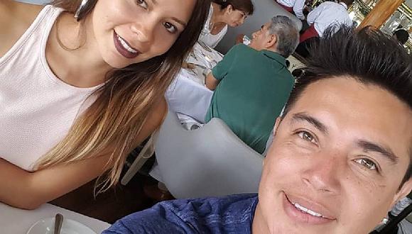 Leonard León y su tierna foto con su novia en Instagram