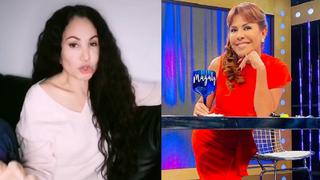 Janet Barboza tras ver en vivo a Magaly: “Su cuello lo tiene como el de un pavo”