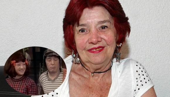 María Luisa Alcalá, 'Malicha' de 'El Chavo del 8', murió a los 72 años 