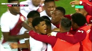Alex Valera anotó con un cabezazo el 1-0 de Perú vs. Paraguay | VIDEO