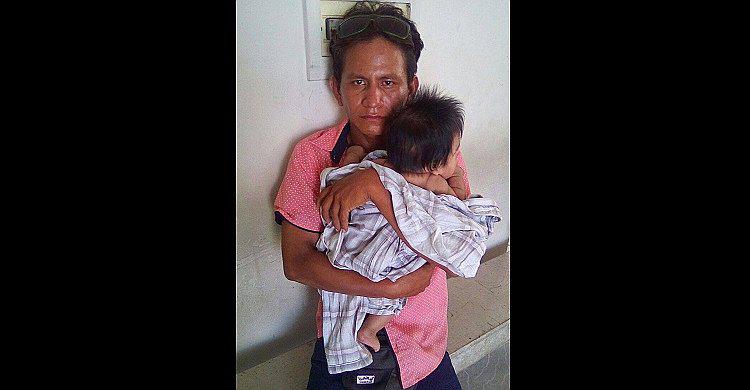 Iquitos: ¿Por qué la foto de este bebé está conmoviendo toda una ciudad? 