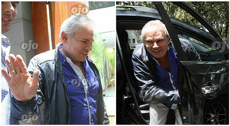 Alcalde Luis Castañeda regresa a su casa tras infarto cardiaco y luce este semblante 