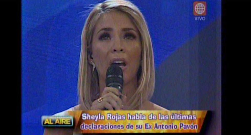 Sheyla Rojas Llora Por Declaraciones De Pavón Mujer Ojo 2534