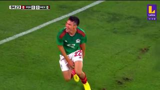 No pudo resistir Perú: ‘Chucky’ Lozano marcó el 1-0 final para México | VIDEO