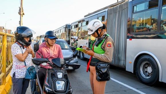 ATU: Entre los multados hay varios motociclistas.