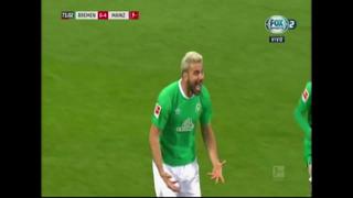 Claudio Pizarro anotó gol en la Bundesliga y el árbitro lo anuló por mano | VIDEO