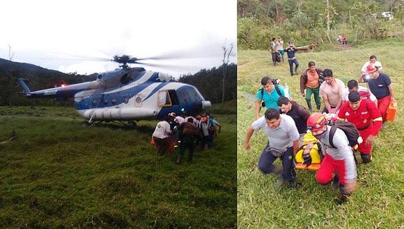 Amazonas: trabajadores se perdieron en la selva virgen, pero fueron hallados así (FOTOS)