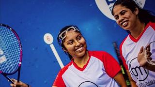 Mía Rodríguez y Nathaly Paredes ganan medalla de bronce en Mundial de frontenis