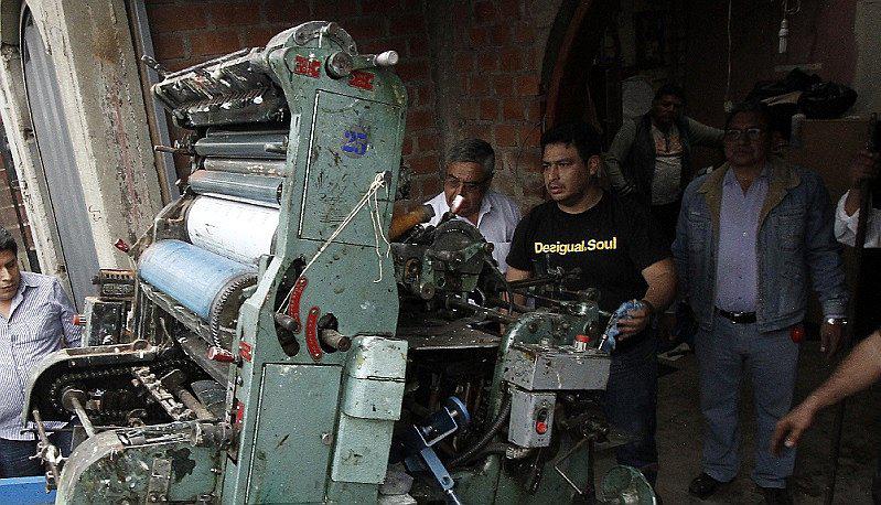 Cercado de Lima: Trabajadores no quieren dejar imprentas pese a ordenanza