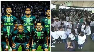 Chapecoense: espeluznante video registrado durante el sepelio sale a la luz 