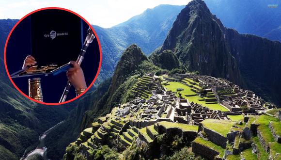 Placa que reconoce a Machu Picchu como maravilla del mundo fue encontrada. Foto: Andina