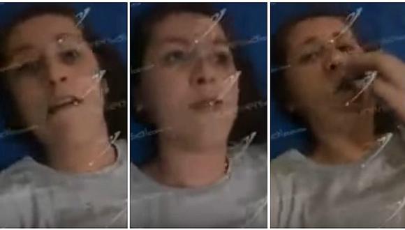 YouTube: mujer se graba con su celular mientras es poseída por un demonio (VIDEO)
