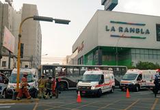 Avenida Brasil: siete personas heridas dejó choque entre bus y ambulancia en Breña