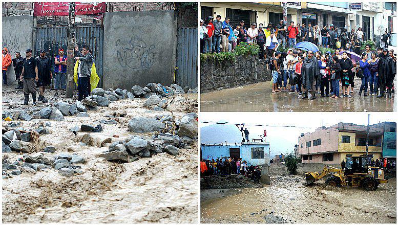 Huaicos en Lima: Ejecutivo declara en emergencia nueve provincias 