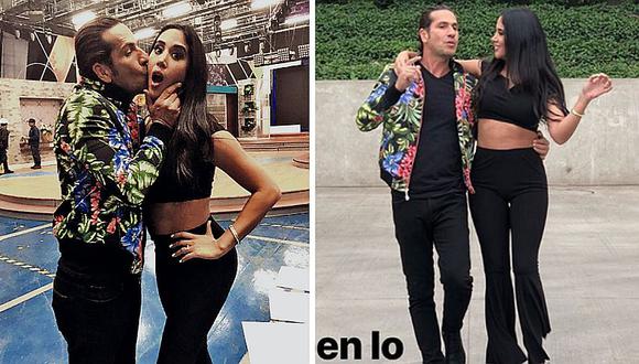 ¿Por qué Melissa Paredes y Gregorio Pernía ‘El Titi’ se encontraron en Lima?