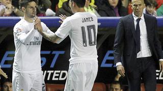 Real Madrid: Zidane entiende a Isco y James porque desean ser titulares 