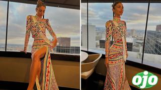Alessia Rovegno impacta en la previa del ‘Miss Universo’ con vestido inspirado en la Amazonia | FOTO