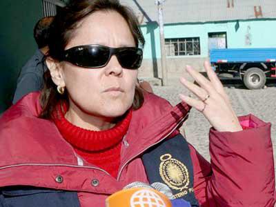 Fiscal Rosario Lozada llegó a Chivay para iniciar diligencia de rescate del cuerpo