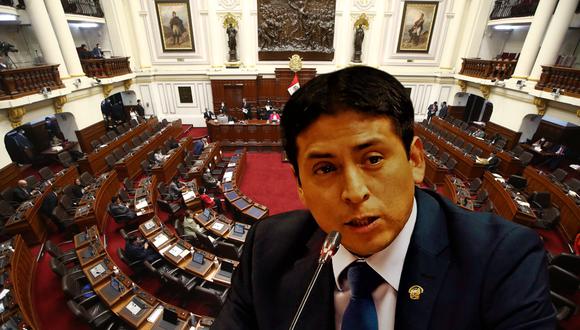 Pleno del Congreso blindó el martes a Freddy Díaz, denunciado por violación.