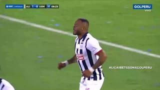 Alianza Lima vs. San Martín: Wilmer Aguirre anotó el 1-0 a favor del cuadro blanquiazul