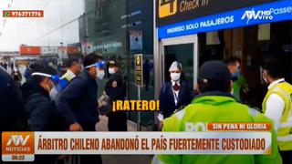 Julio Bascuñán abandonó el país entre gritos de “ratero” y “ladrón”│VIDEO