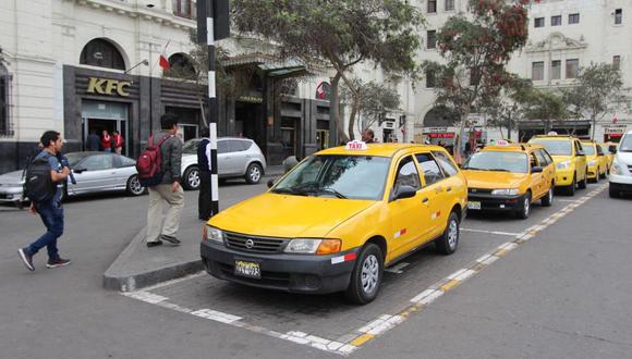 ATU insta a taxistas independientes a pintar sus unidades de amarillo antes del 13 de junio. (Foto: MML)