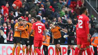 Copa de Inglaterra: Wolverhampton sorprende y elimina 1-2 al Liverpool