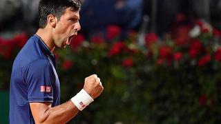 Masters 1000: Djokovic aplasta a Thiem y buscará su quinto título en Roma