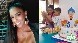 Rocío Miranda celebra los 5 años de su hijo: “es un niño diagnosticado desde los 2 años con Autismo moderado a severo”