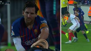 LIonel Messi se lesiona y sale del campo, pero antes mete golazo (VIDEO)