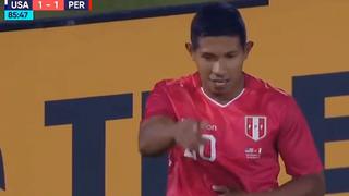 Perú vs. EE.UU.: "Oreja" Flores aparece y salva a Perú en el empate 1-1