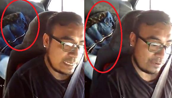 Reflexión de taxista se viraliza luego de grabar a pasajera ebria (VIDEO)