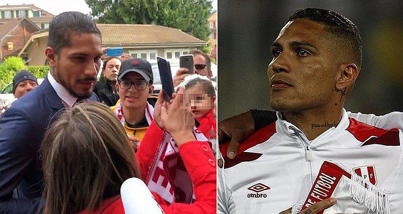 ​Paolo Guerrero llega a la sede del TAS en Suiza y es recibido por hinchas (FOTO)