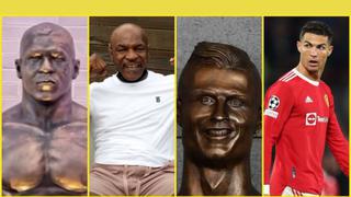 Estatua de Mike Tyson no se le parece nada, como le pasó a Cristiano Ronaldo con la suya