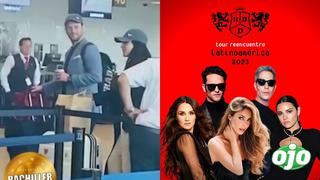 Captan a Christopher Uckermann en Lima tras rumores de concierto de RBD en Perú | VIDEO