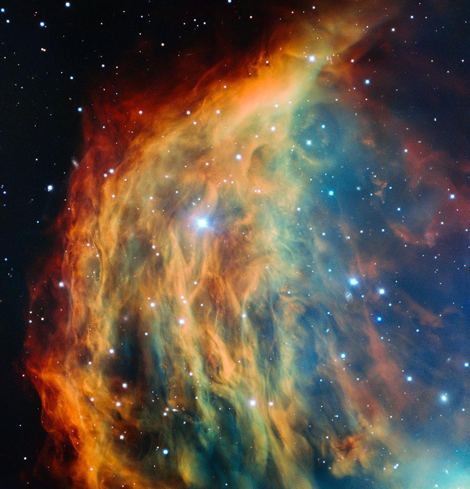 Esta es la imagen más detallada de la colorida nebulosa "Medusa"
