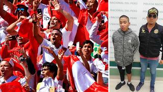 Ladrón fue capturado minutos antes de empezar el amistoso Perú vs. Suecia