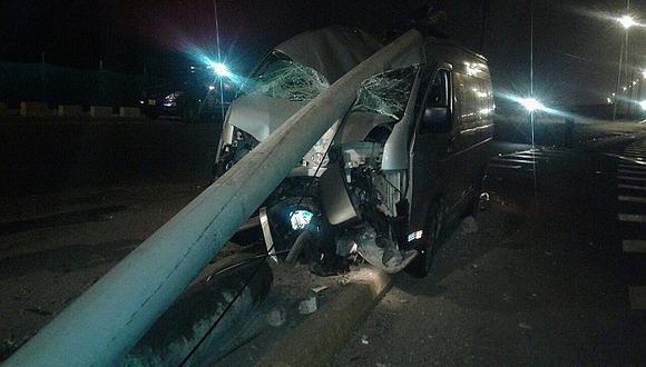 San Miguel: Se registró accidente de tránsito en la avenida Costanera (VIDEO)