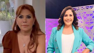 Magaly le responde a Andrea Llosa sobre ‘guerra’ por el rating: “La mentira me revienta”