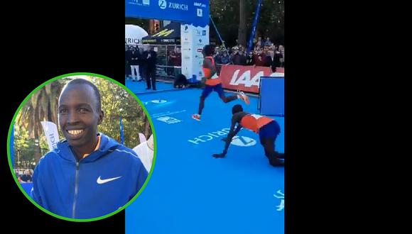Maratón tiene inesperado final tras fatiga extrema de atleta (VIDEO)