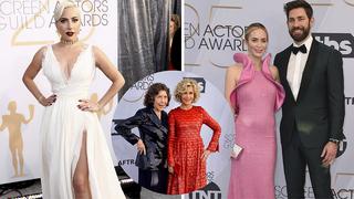 SAG Awards: brillos, plumas y mucho glamour dentro de los mejores looks de la noche