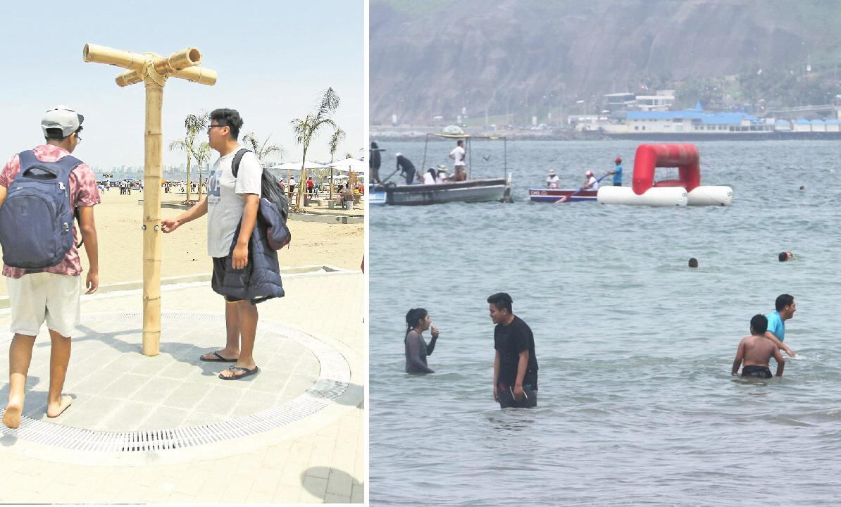 Se roban las duchas recientemente instaladas en la Playa Agua Dulce, a poco de haber sido inauguradas. | Leandro Britto
