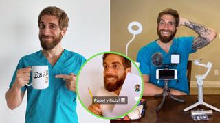 “Dr. Fit”: médico triunfa en TikTok dando tips de vida saludable