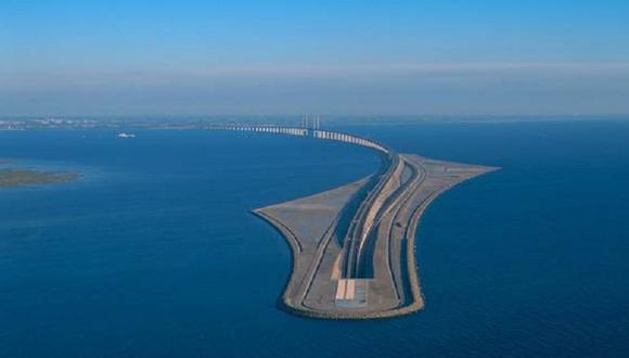Puente de Oresund: Conoce esta increíble construcción que se hunde bajo el mar [FOTOS]