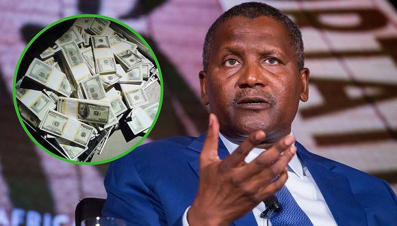 Nigeriano retiró 10 millones de dólares en efectivo para comprobar que es millonario