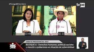 Keiko Fujimori tilda de “Pedro tirapiedras” a candidato de Perú Libre y le pregunta por Bermejo