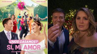 Yiddá y Julián presentan tráiler de su nueva película “¿Nos casamos? sí, mi amor”  | VIDEO