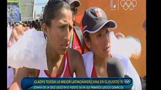 Gladys Tejeda tras maratón de Río 2016: Fue una competencia muy dura  
