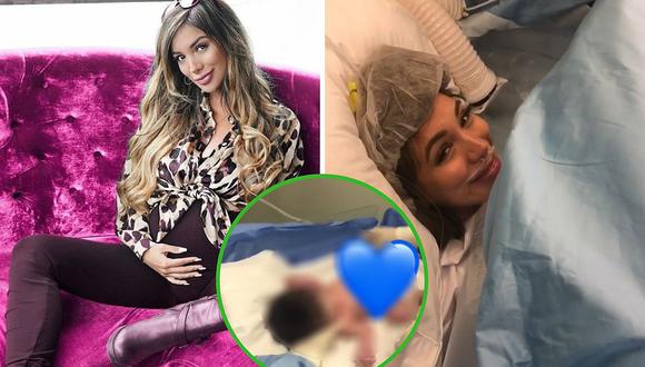 Paula Manzanal ya es mamá y presentó a su bebé en redes sociales (VIDEO)