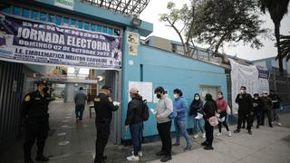 Elecciones 2022: jornada electoral comenzó y reportan que algunas mesas de votación no han sido instaladas  